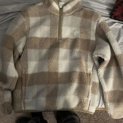 Nike Men’s Oversized Club Winterized Half Zip Size S 