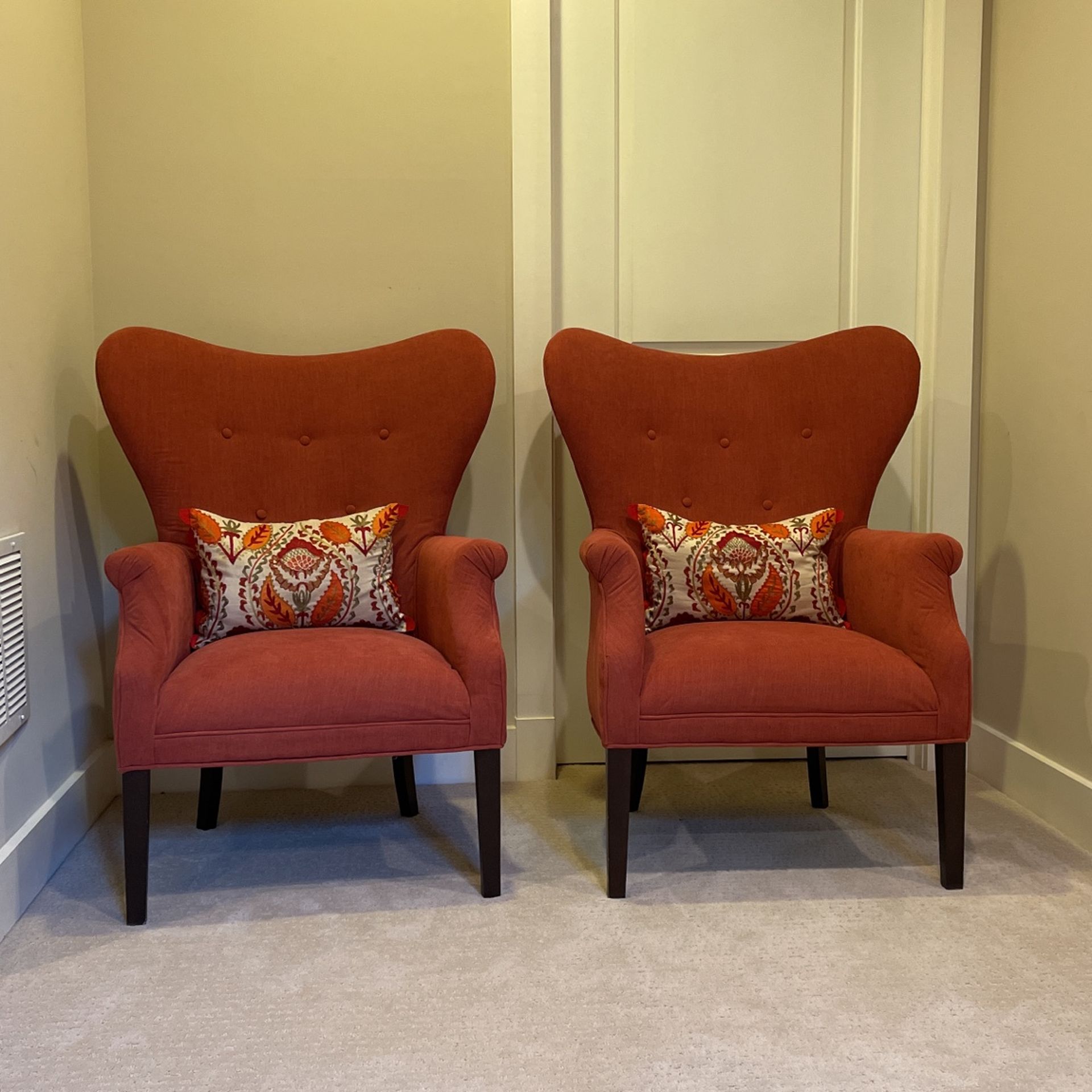 Wingback Chairs - Set Of 2