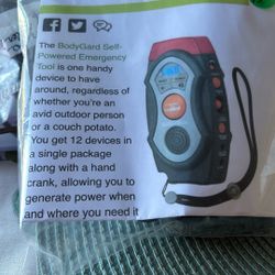 The bodyguard Self Powered Emergency Tool