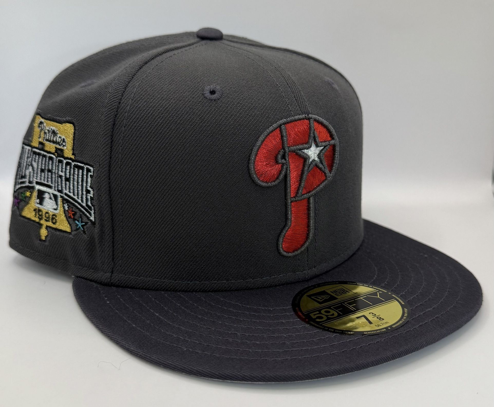 Size 7 3/8 - Hat Club Excluisve Philadelphia Phillies Stained Glass 2.0 Pack