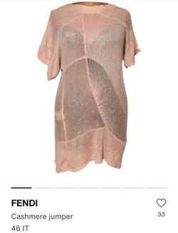 Fendi knitted dress