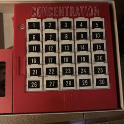 Concentration Board Game
