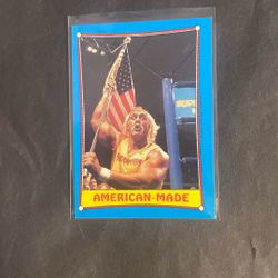 Hulk Hogan 1987 Topps Ringside Action #35