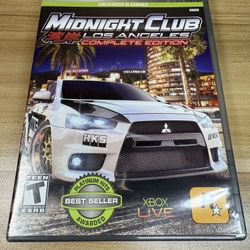 Midnight Club Los Angeles Complete Edition Xbox 360