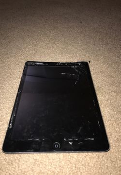 Broken Screen iPad