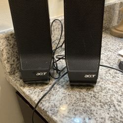 Acer Desk Speakers- set of two