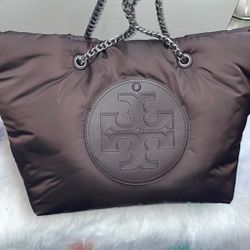 Tori Burch Chain Tote Bag