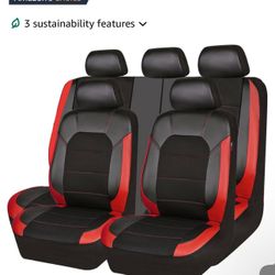 Red And Black Seat Covers