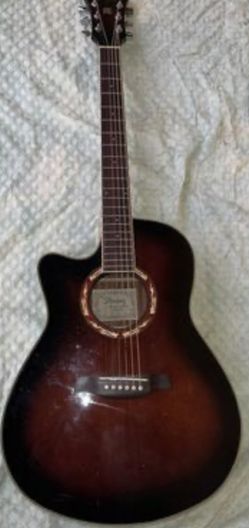 IBANEZ ELECTRIC ACOUSTIC GUITAR AEF18LE-DVS1201