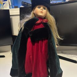 Seymour Mann Porcelain Doll  DEBBIE