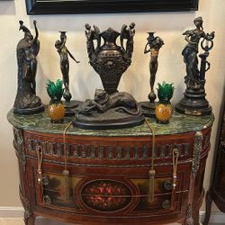 MULTIPLE BRONZE STATUE FIGURES AVAILABLE 