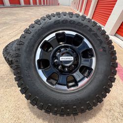 18s Tremor Ford F250 Rims Rines Wheels F350 8lug Oem Tires
