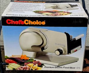 Chef's Choice Model 615 Premium Electric Food Slicer