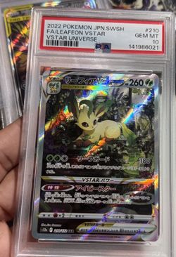 Leafeon Vstar Japanese Psa 10