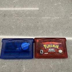 Pokemon Ruby And Sapphire For Gameboy Advance
