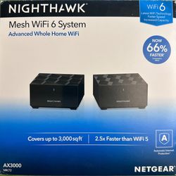 NETGEAR Nighthawk AX3000 Mesh WiFi 6 System (MK72)
