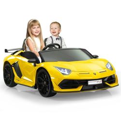 Tobbi 24v Lamborghini Aventador SVJ Kids Ride-On Car