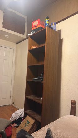 6 column book shelf