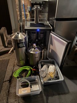 Complete Homebrew & Nitro Cold Brew System – Komos Kegerator + Anvil Foundry