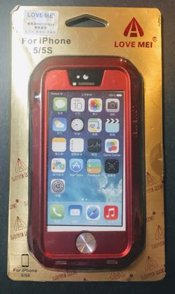 New Love mei iphone 5/5s case (color-red)