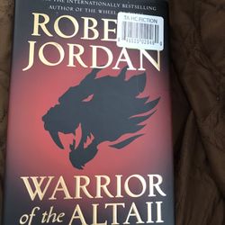 New Hardcover Book Warrior Of The Altaii
