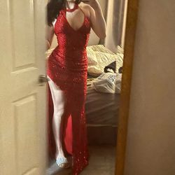 Red Prom Dress 