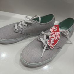 Gray/Mint Missy Vans