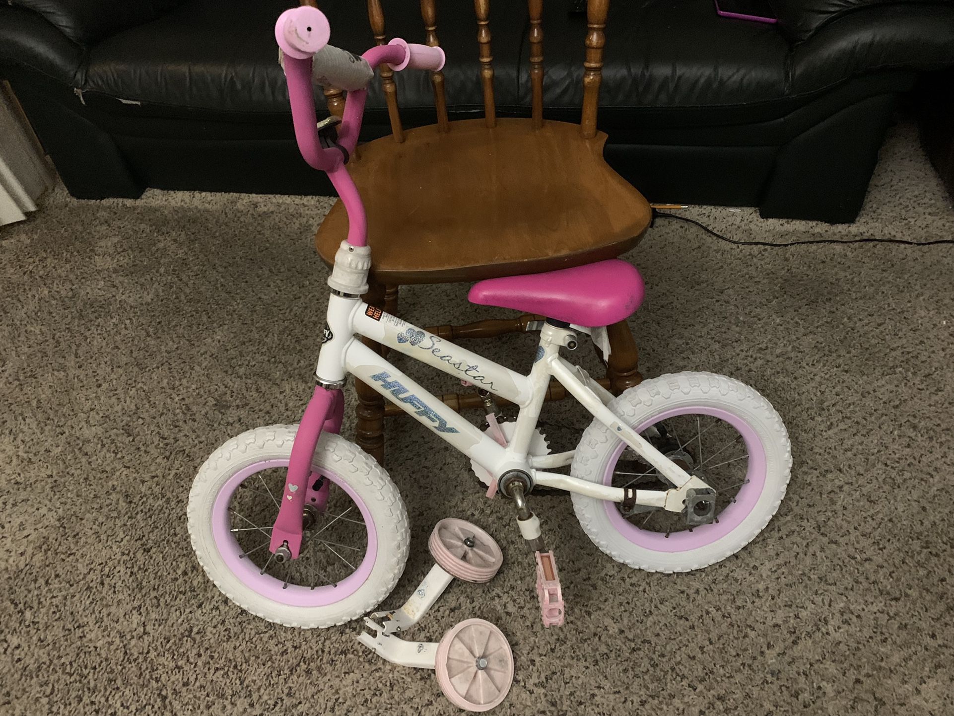Girls kids bike (3-6 yrs)
