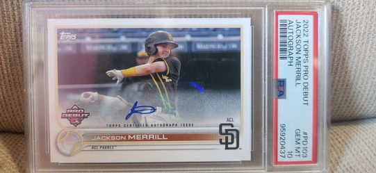 Jackson Merril Debut Auto