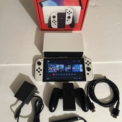 Nintendo Switch Oled Complete Set 
