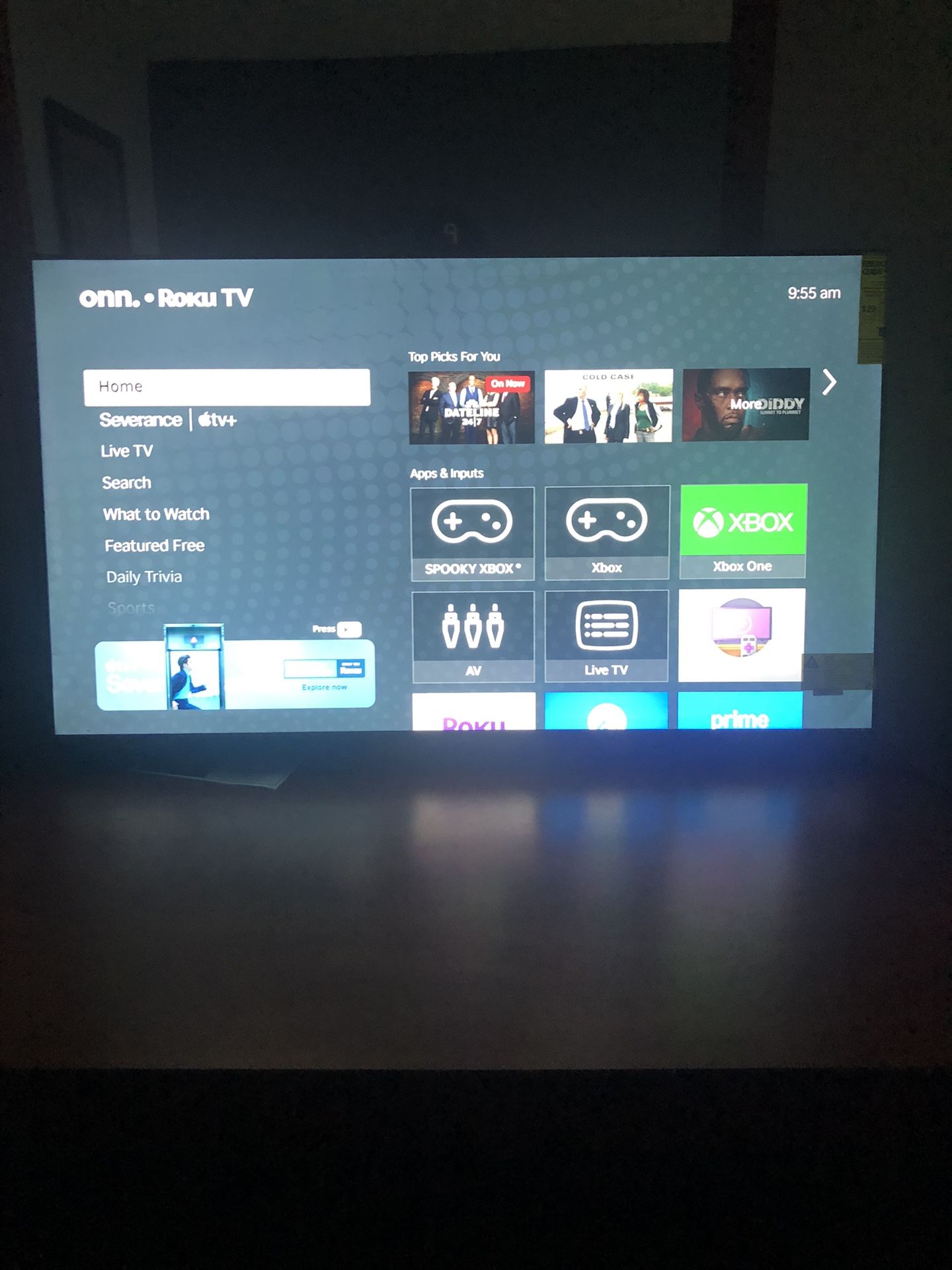 55 Inch Almost New Smart Vizio