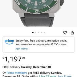 GV2 Men's XO Submarine Swiss Automatic Watch, Genuine Italian Leather Strap, Silver (4536L) ٠١٠٠٠٥٥ CEVRIL AUTOMATIC 10