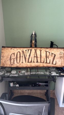 Custom wood burning
