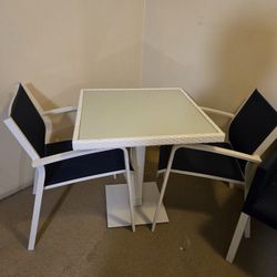 Patio Set Glass Top