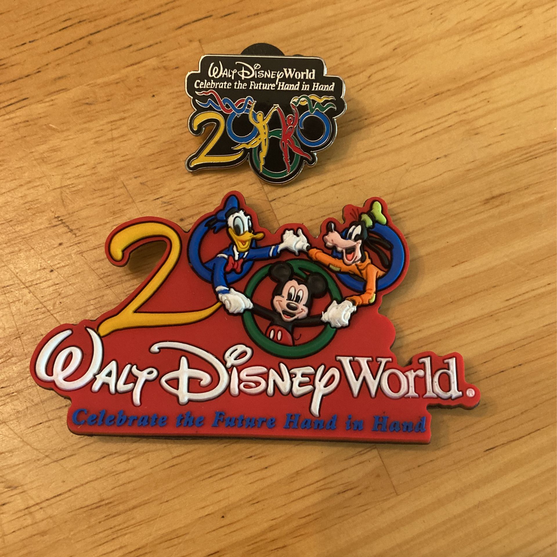 Walt Disney World, Pin And Magnet
