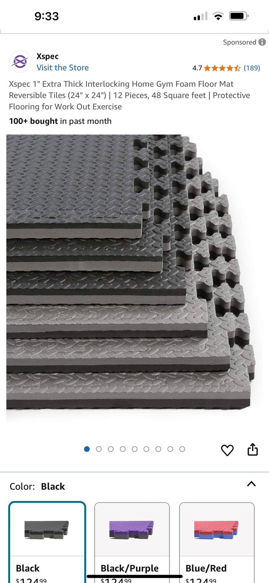 Brand New Heavy Duty 1 Inch Xspec Floor Mats