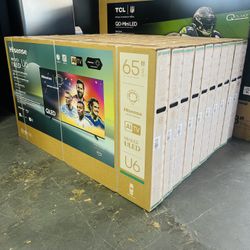 65” Hisense ULED U6 QLED MINI-LED 4K Smart Tv 
