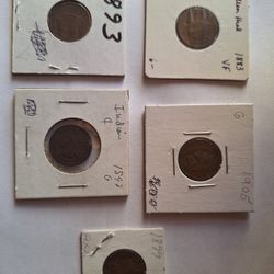 Indian Head Pennies.  Group 6