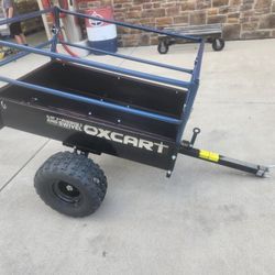 BRAND NEW OX CART TRAIL BOSS ATV UTILITY CART