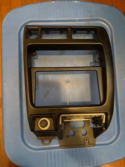 1998-04 Toyota Tacoma Center Dash Radio Climate Control Trim Bezel Panel OEM