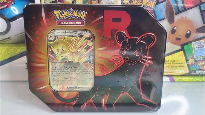 Pokemon Destined Rivals Tin (Persian Ex)