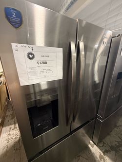 Midea French Door Refrigerator Stainless Steel
