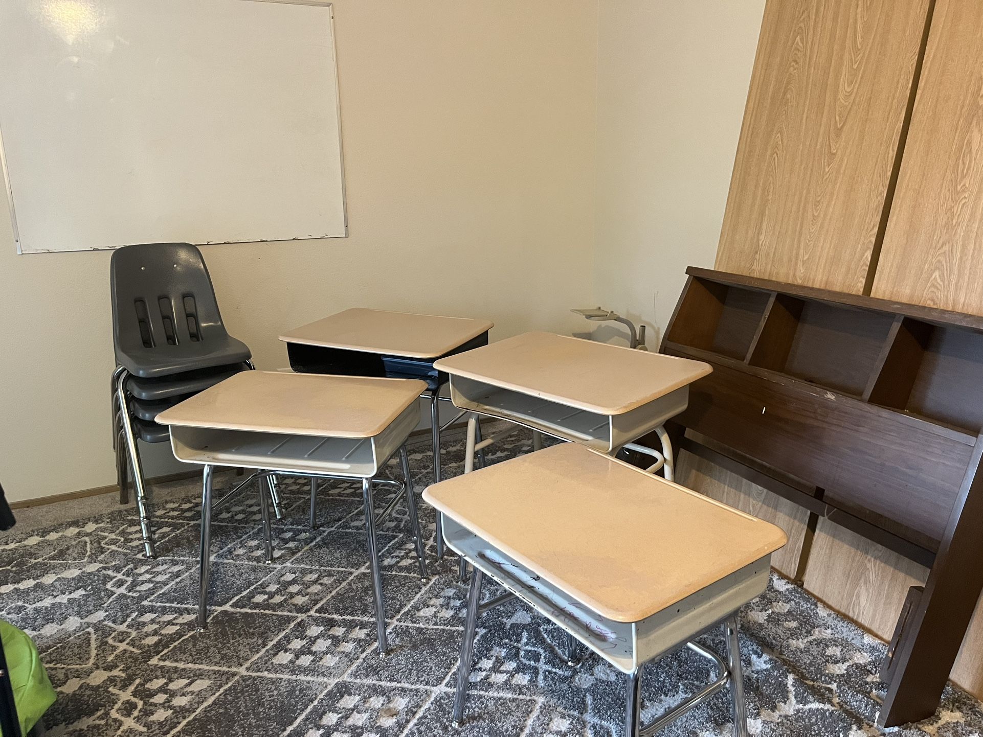 School Desks And Chairs