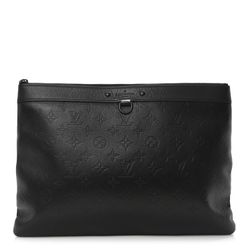 LV - Louis Vuitton DISCOVERY Pochette clutch bag Black