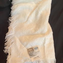 Baby shawl  Lightweight 40 x 40”