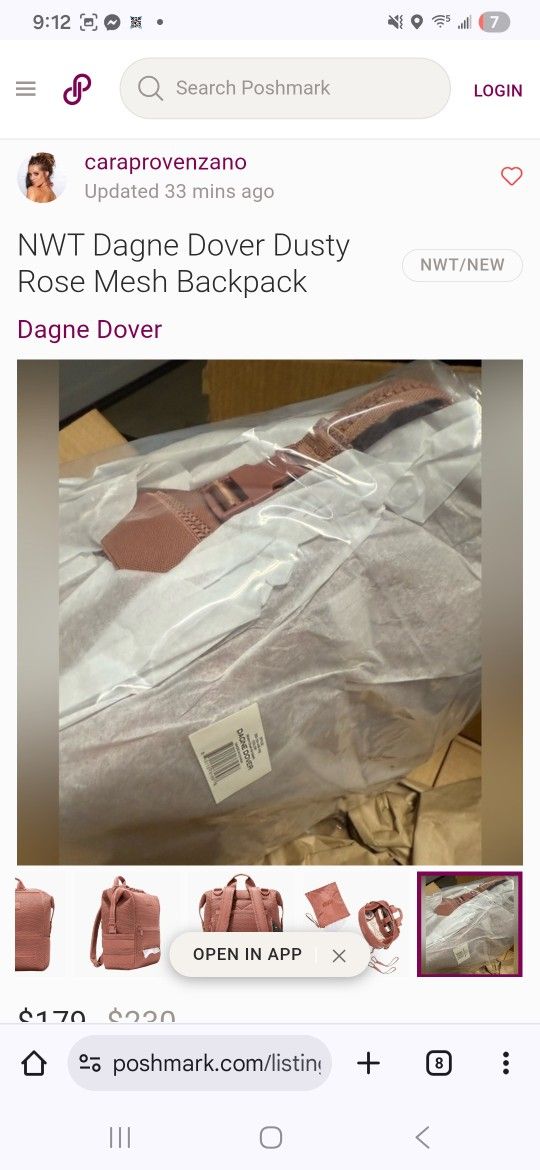 Dagne Dover Diaper Bag
