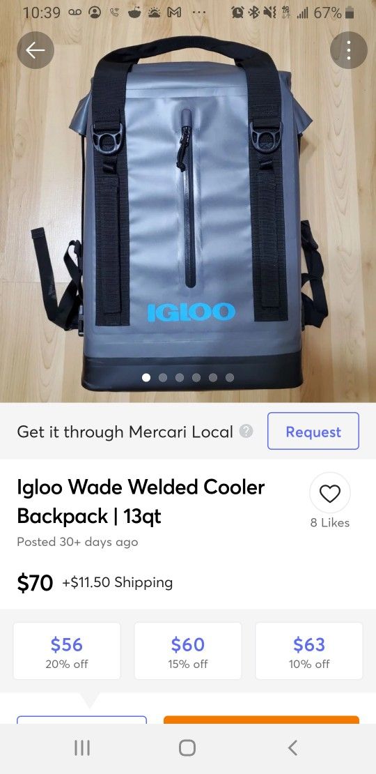 Igloo Wade Backpack Cooler