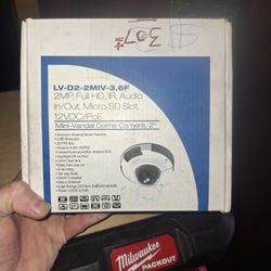 Mini Vandal Dome Camera 