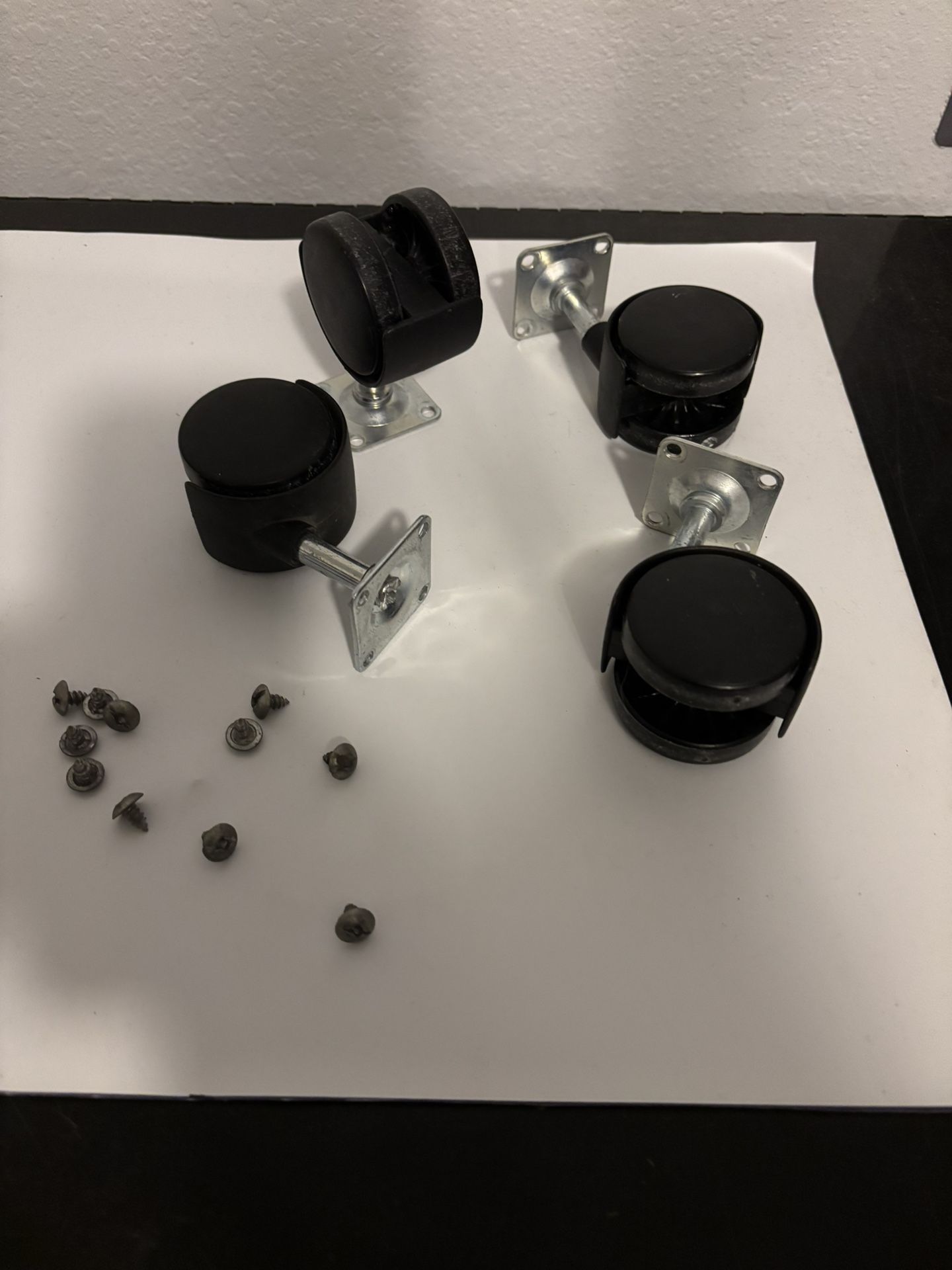 Wheel Coasters W/screws