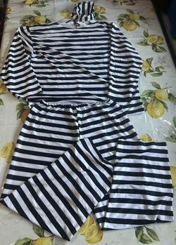 Adult prisoner costume